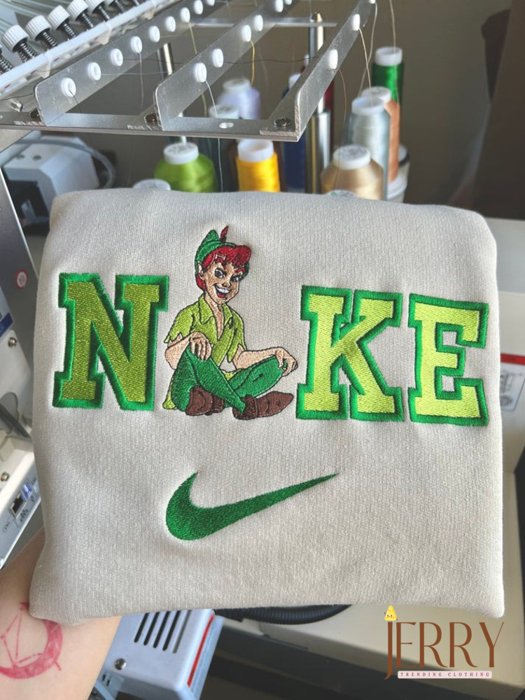 Peter Pan Disney Nike Embroidered Sweatshirt