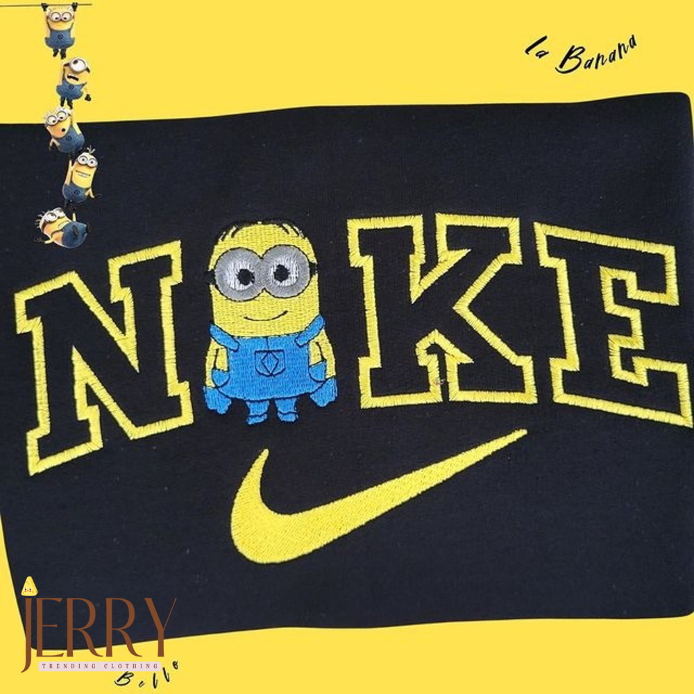 Minion Nike Embroidered Sweatshirt