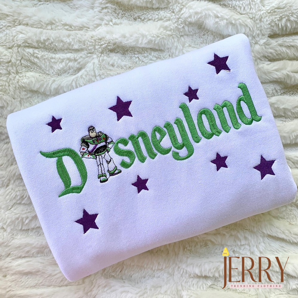 Buzz Lightyear Disneyland Embroidered Sweatshirt