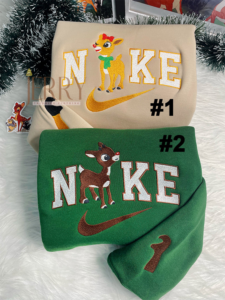 Bambi Disney Nike Embroidered Sweatshirt